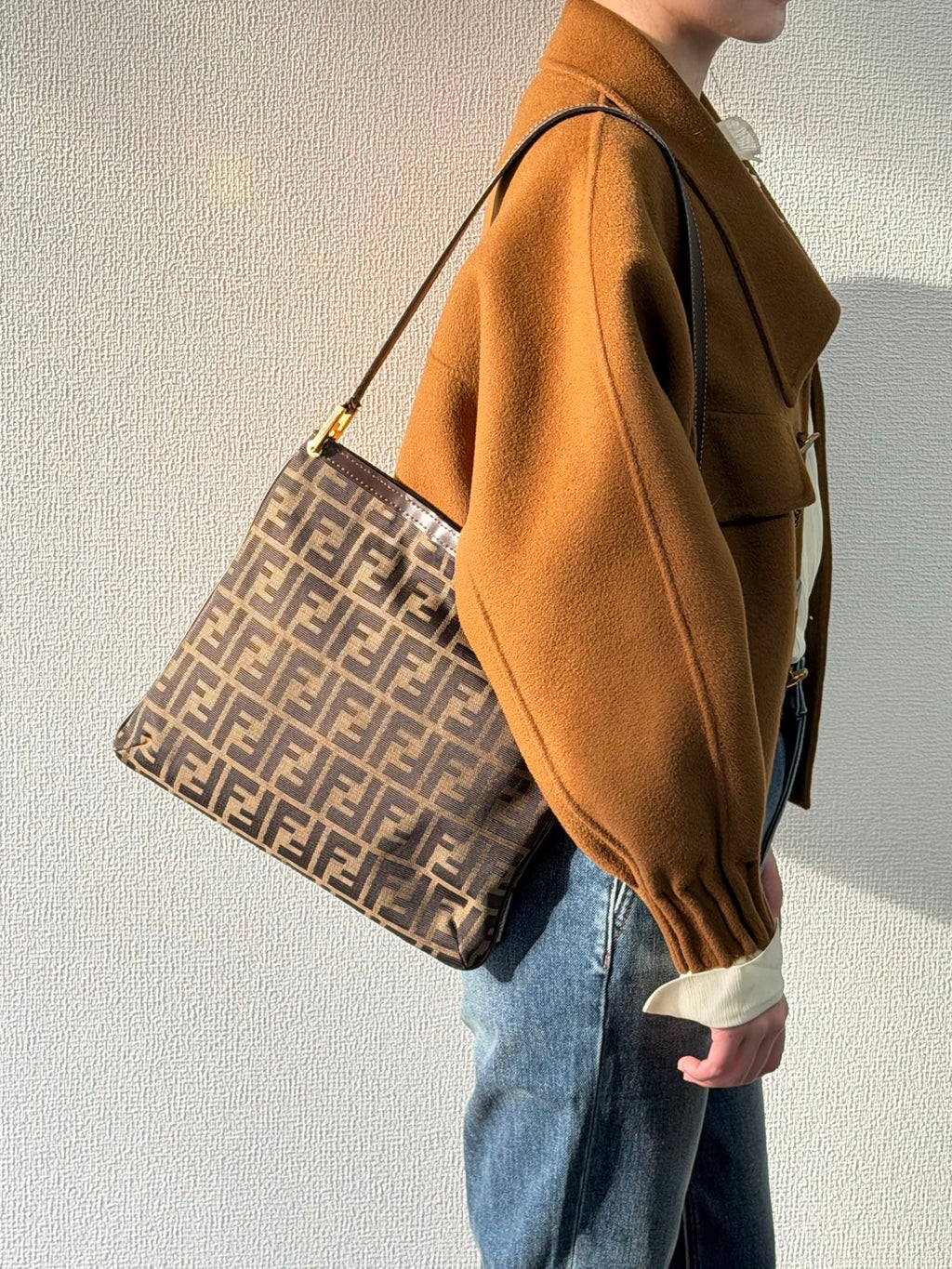FENDI Zucca Hobo Shoulderbag