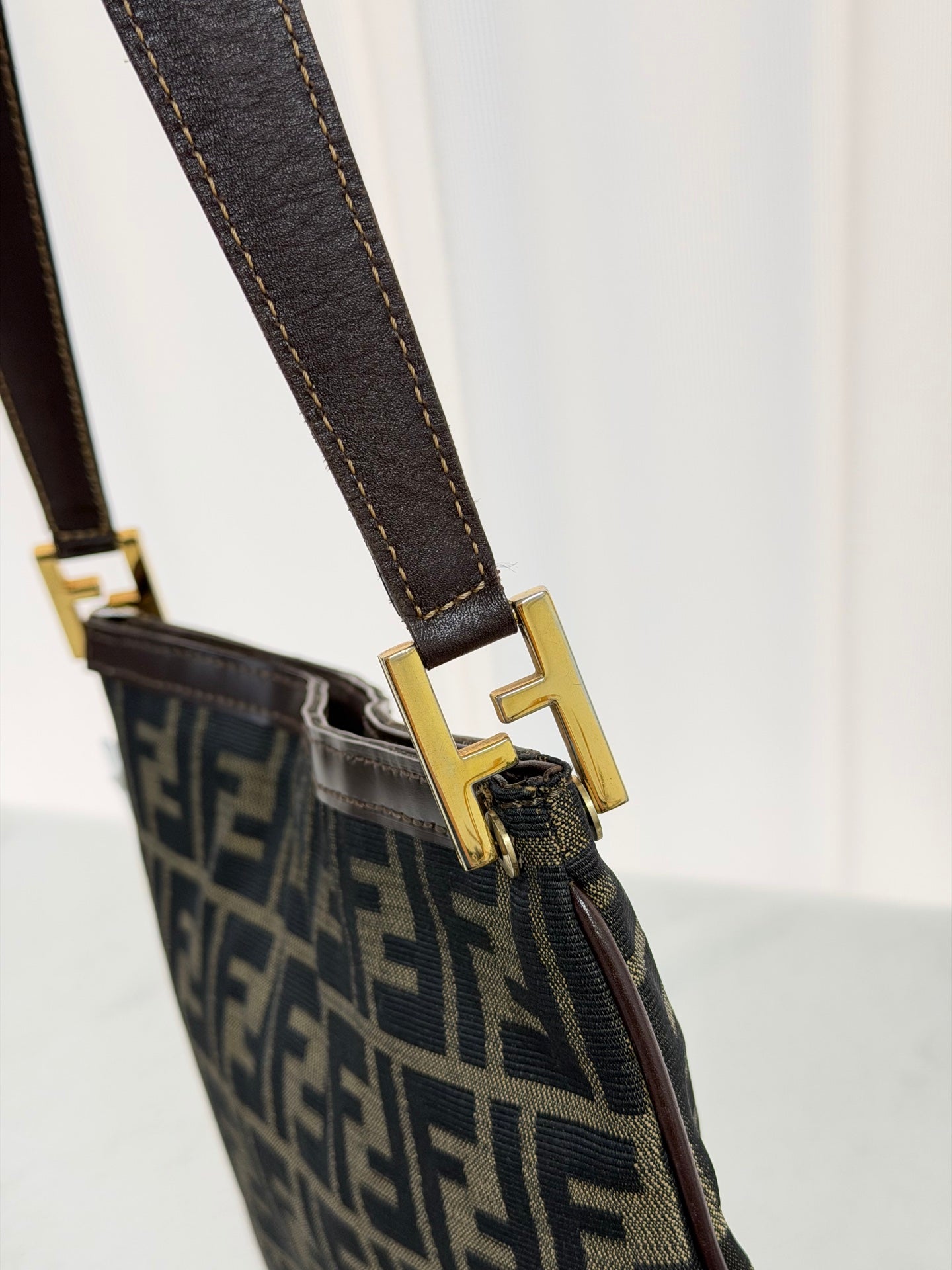 FENDI Zucca Hobo Shoulderbag
