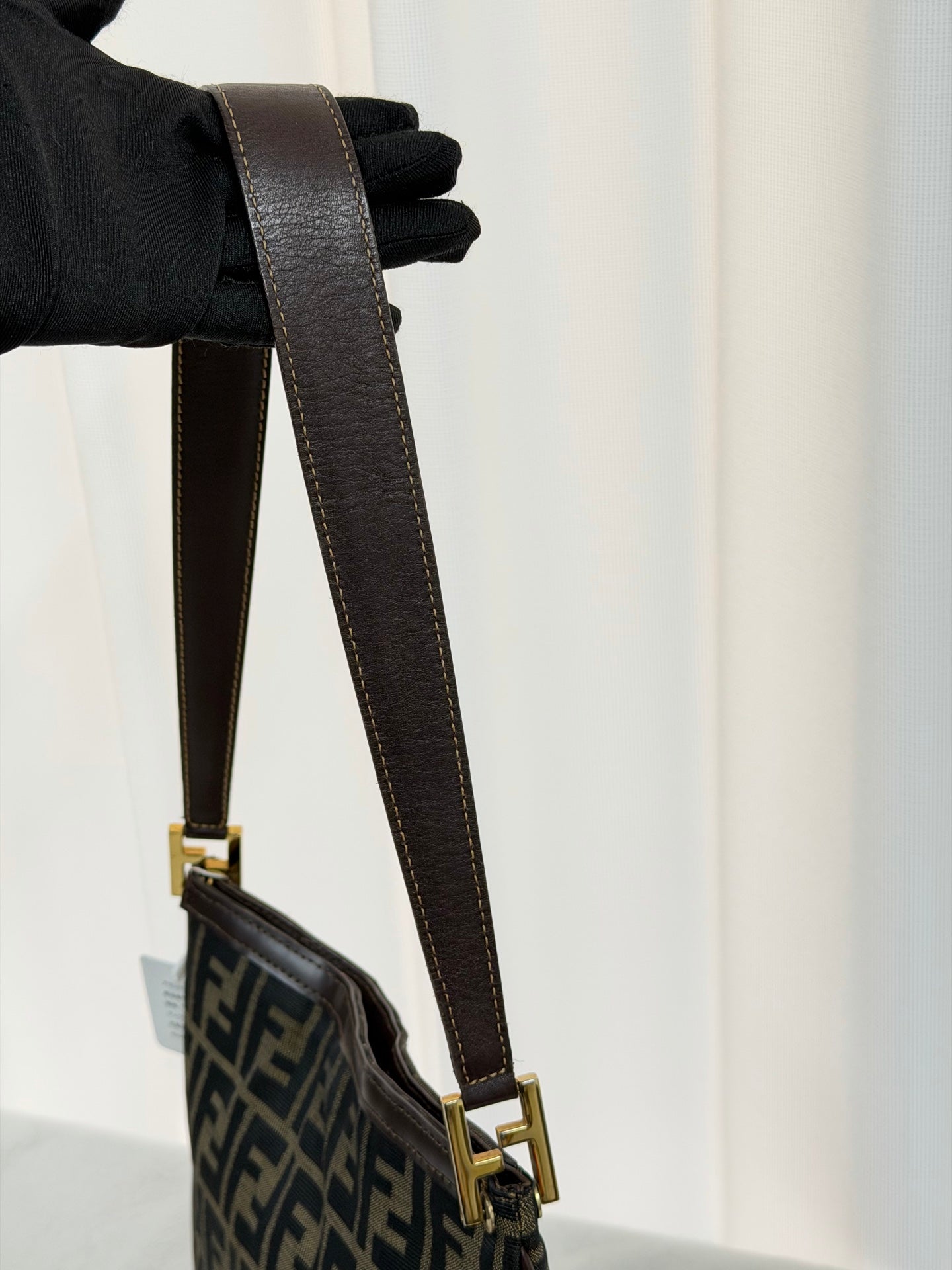 FENDI Zucca Hobo Shoulderbag