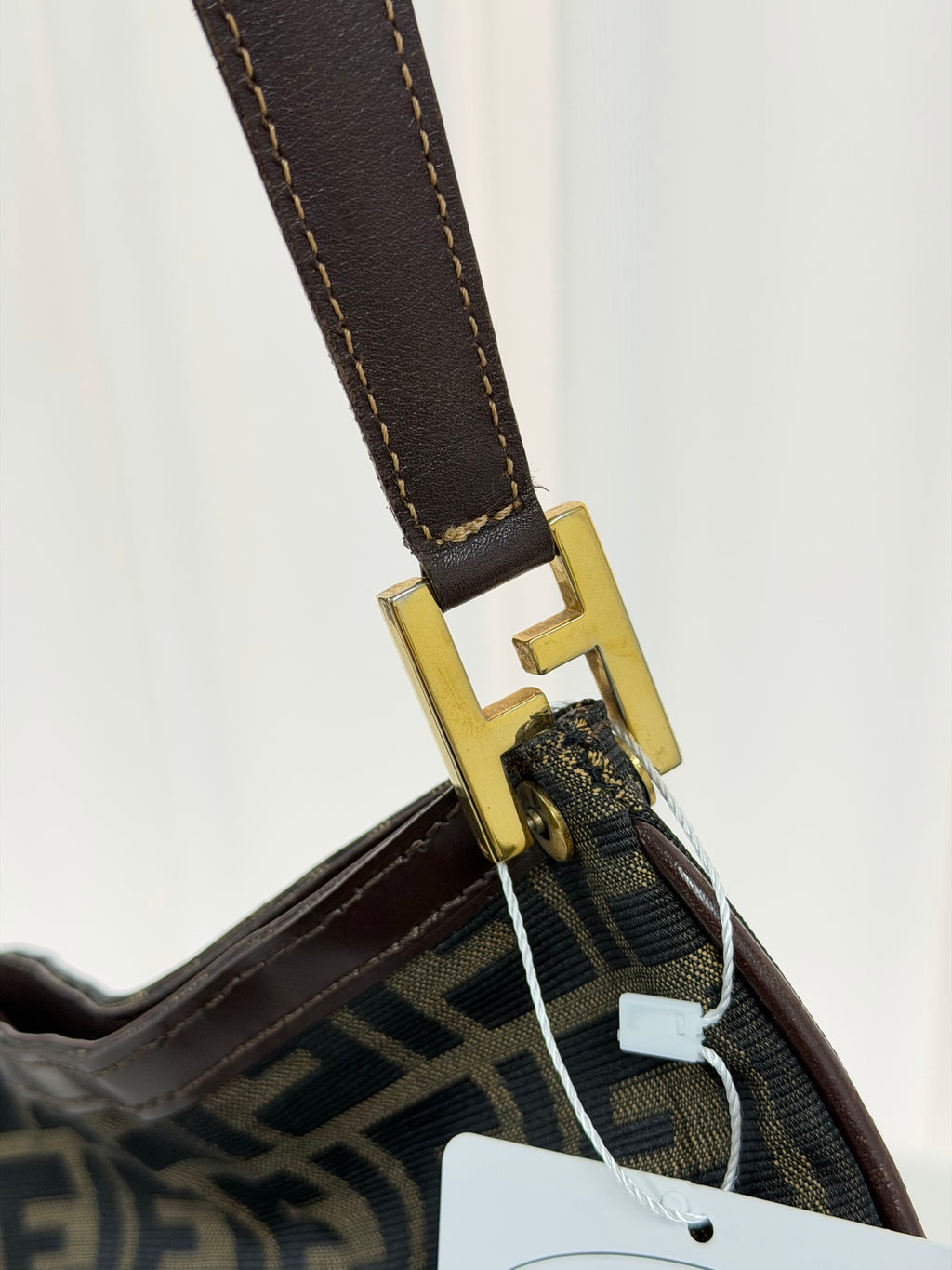 FENDI Zucca Hobo Shoulderbag