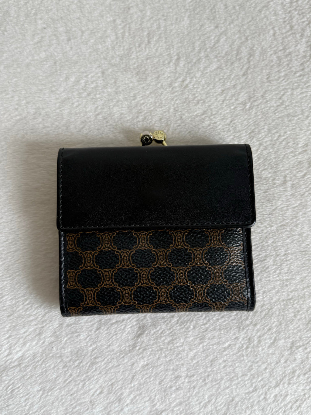 CELINE Macadam Trifold Wallet