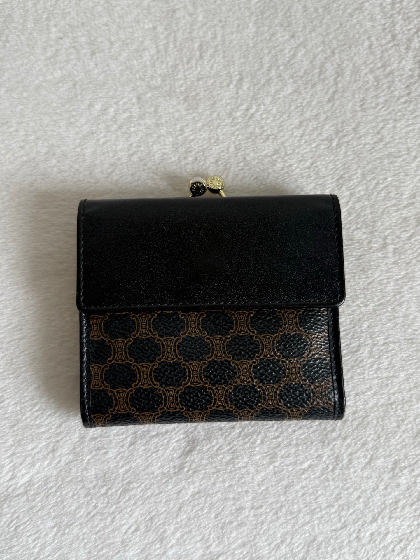 CELINE Macadam Trifold Wallet