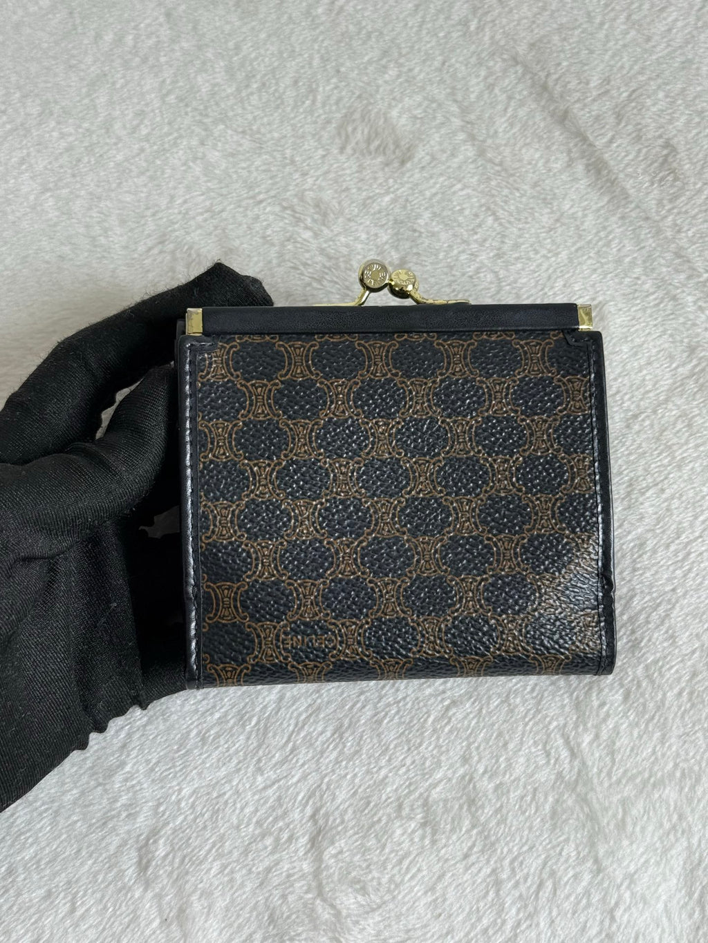 CELINE Macadam Trifold Wallet