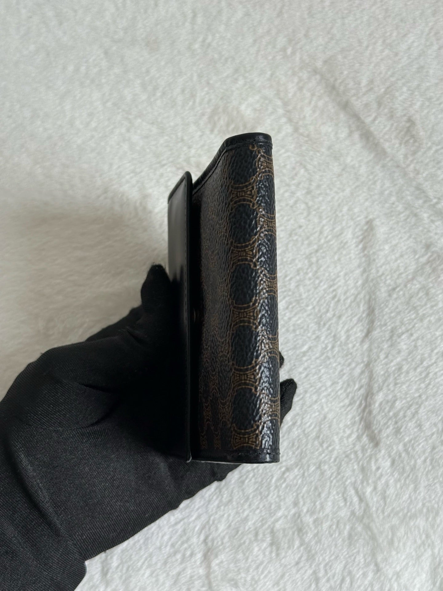 CELINE Macadam Trifold Wallet