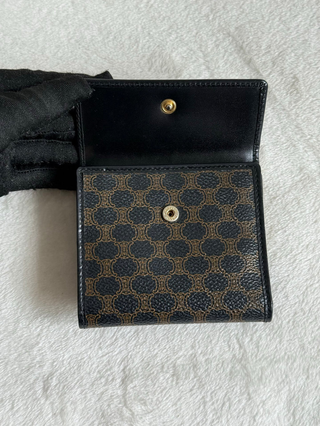 CELINE Macadam Trifold Wallet