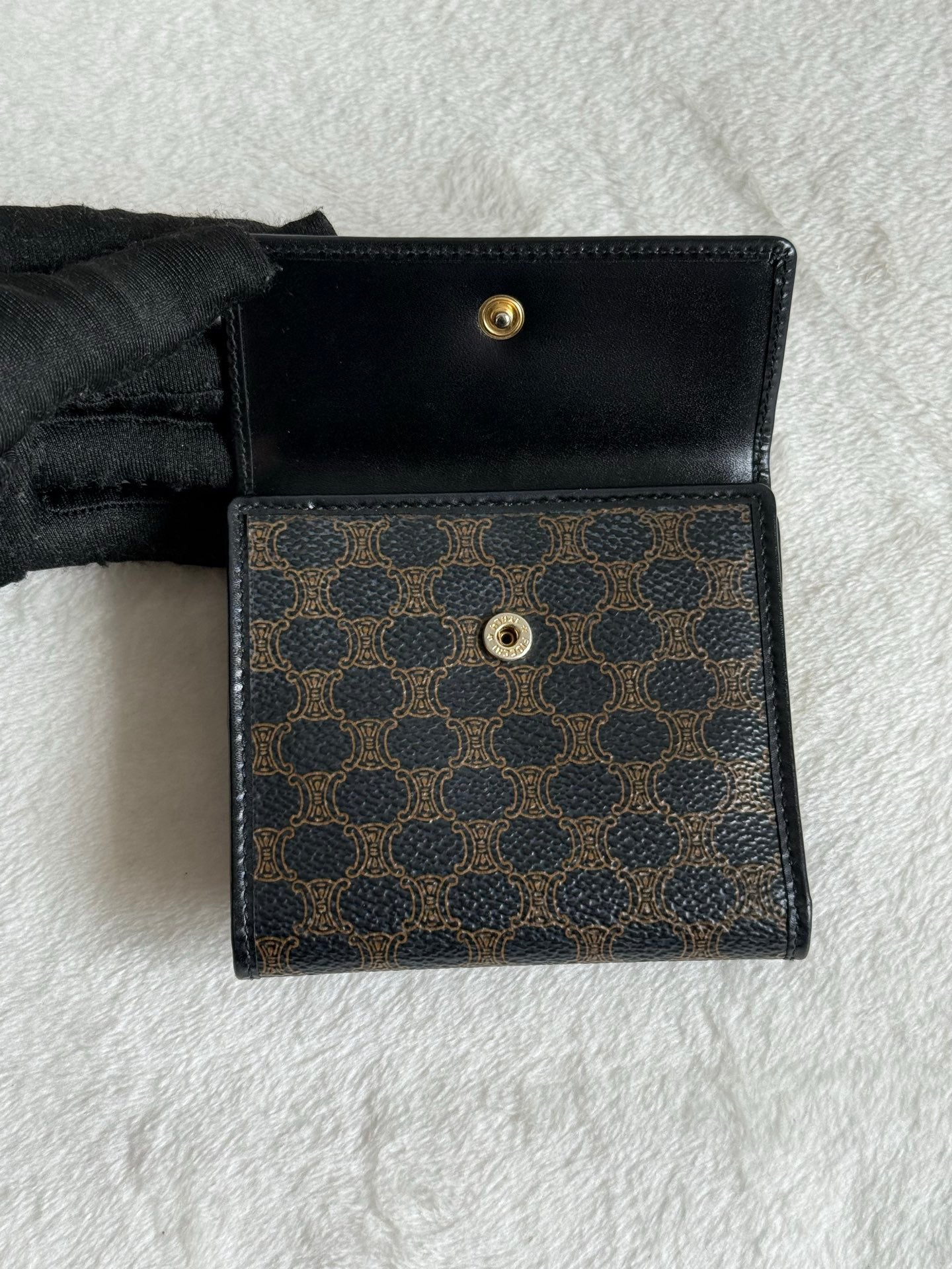 CELINE Macadam Trifold Wallet