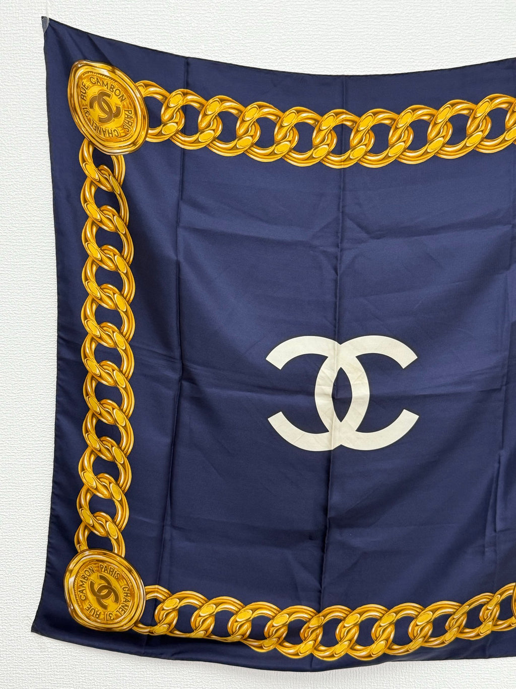 CHANEL Silk scarf