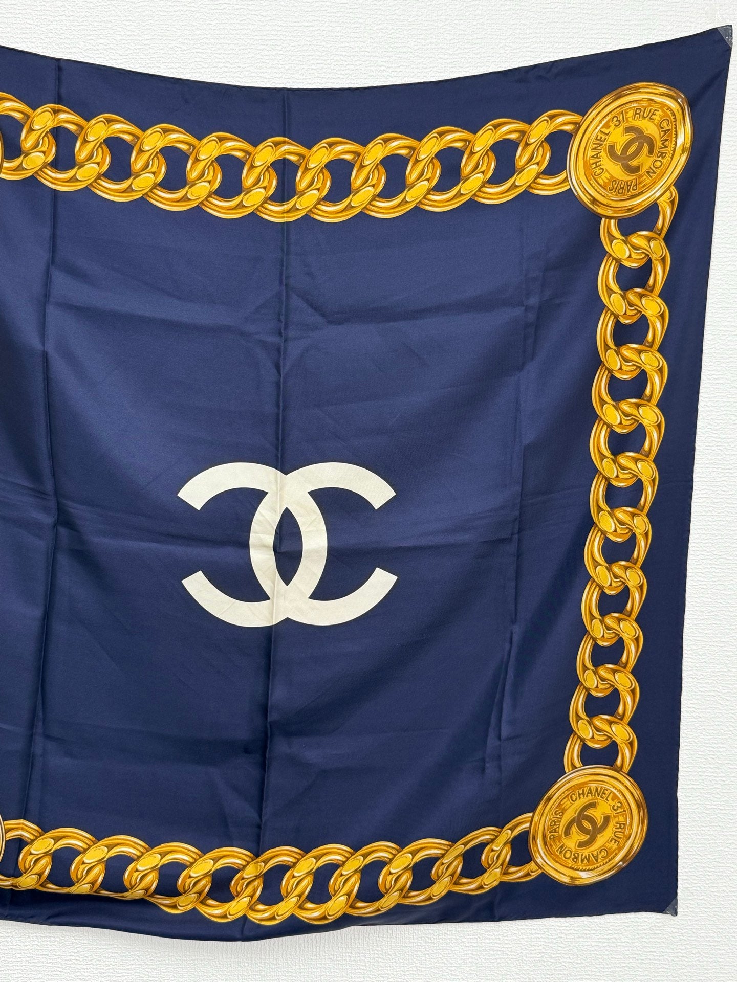 CHANEL Silk scarf