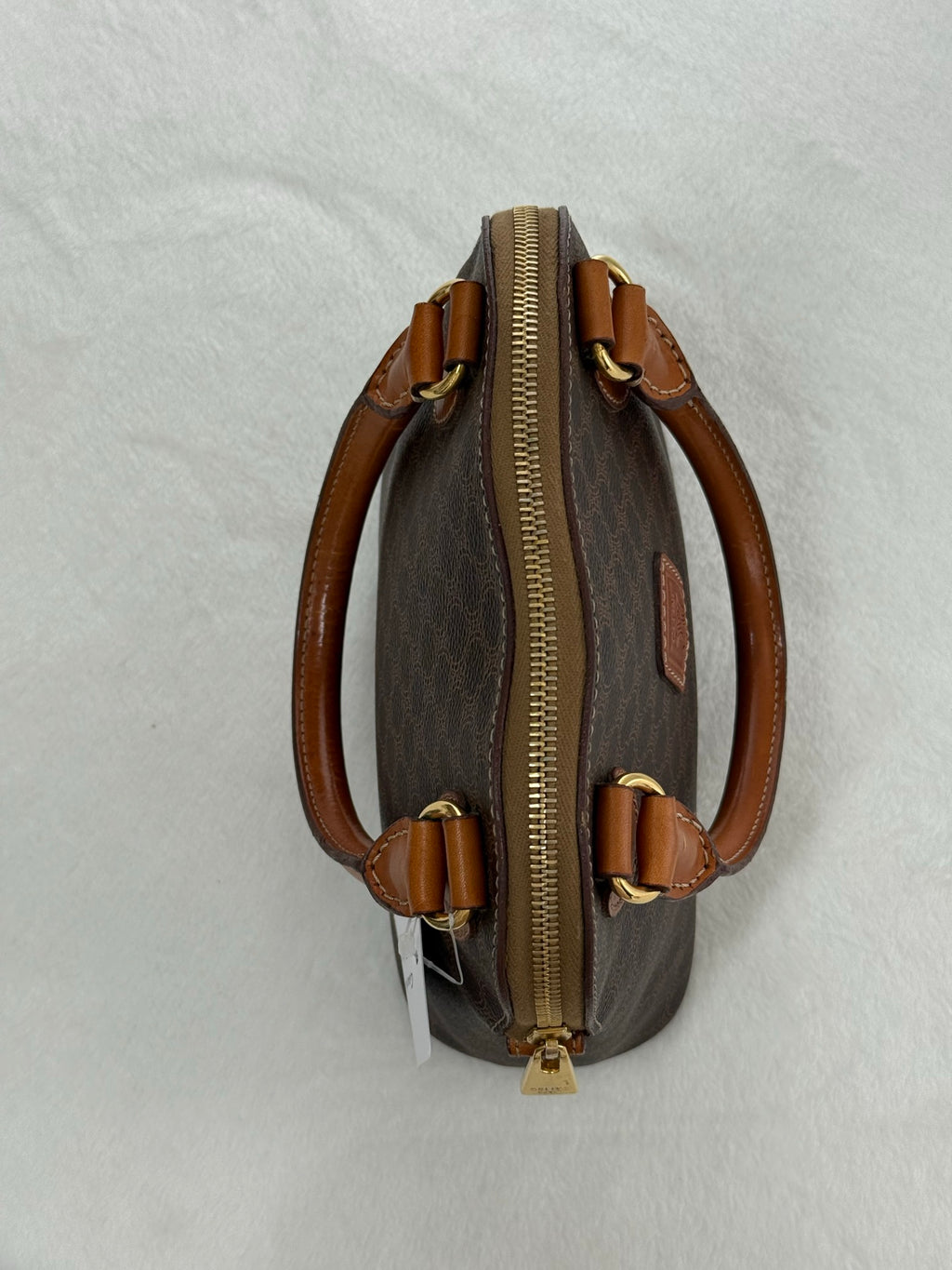Celine Macadam Half-moon Handbag