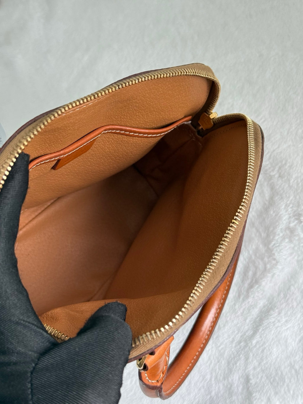 Celine Macadam Half-moon Handbag