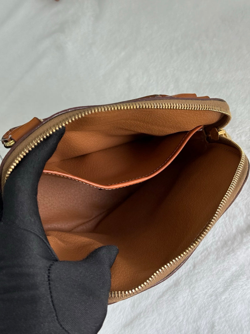 Celine Macadam Half-moon Handbag