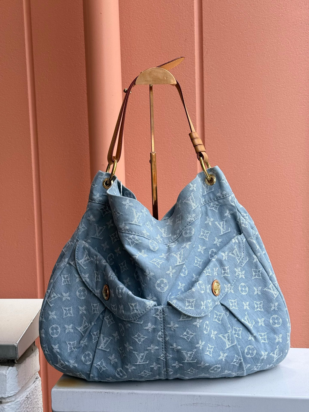 LOUIS VUITTON Denim Delightful Shoulderbag