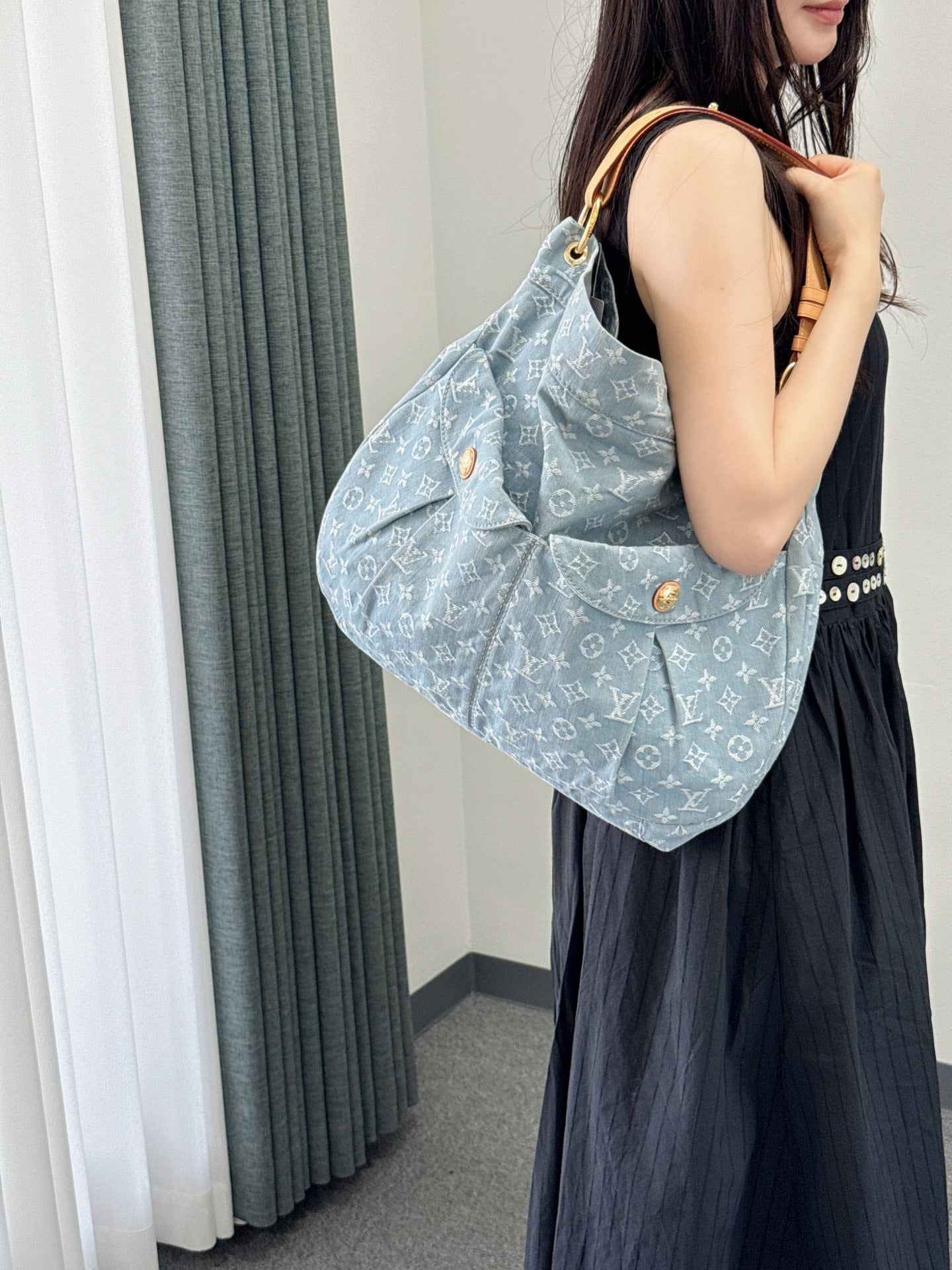 LOUIS VUITTON Denim Delightful Shoulderbag