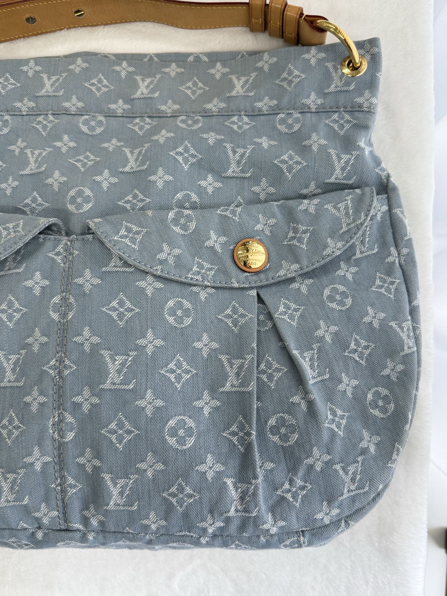 LOUIS VUITTON Denim Delightful Shoulderbag