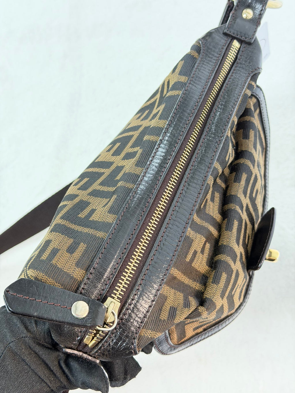 FENDI Zucca Hobo Shoulderbag