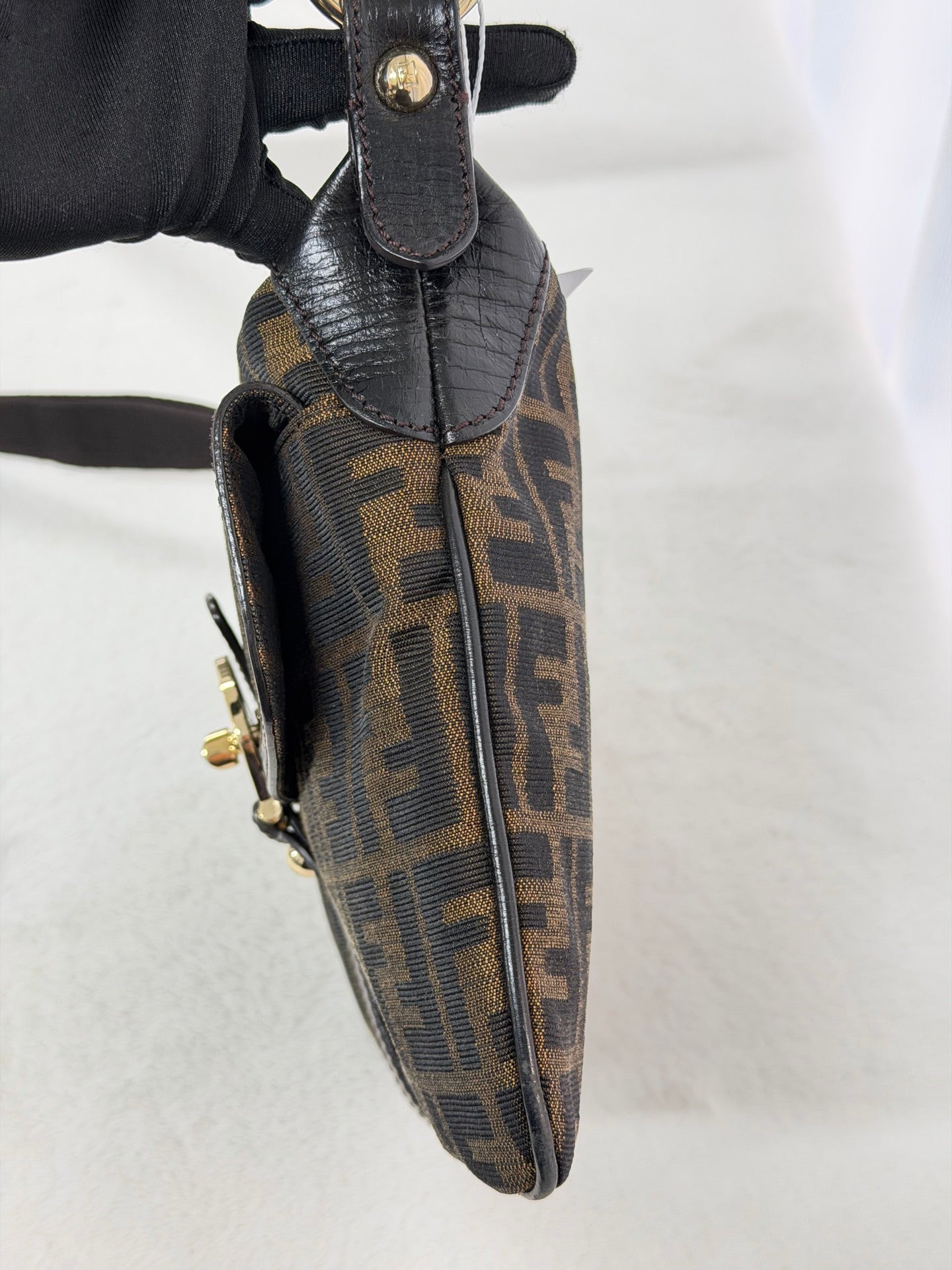 FENDI Zucca Hobo Shoulderbag