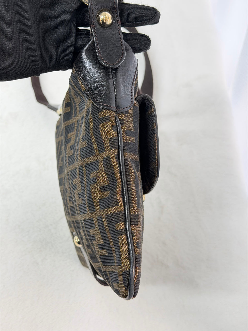 FENDI Zucca Hobo Shoulderbag