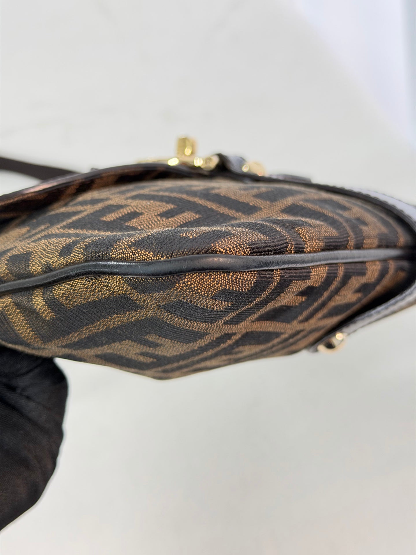 FENDI Zucca Hobo Shoulderbag