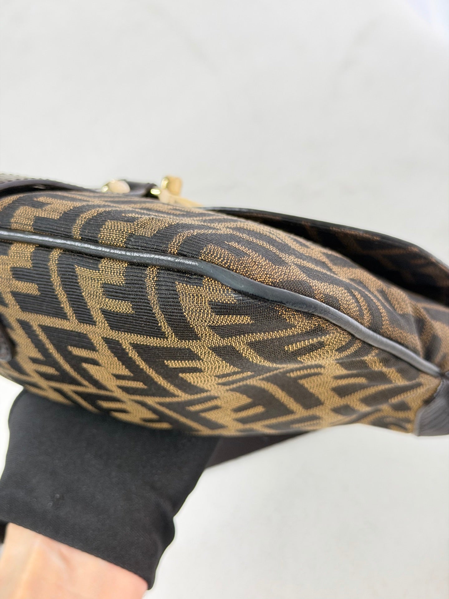 FENDI Zucca Hobo Shoulderbag