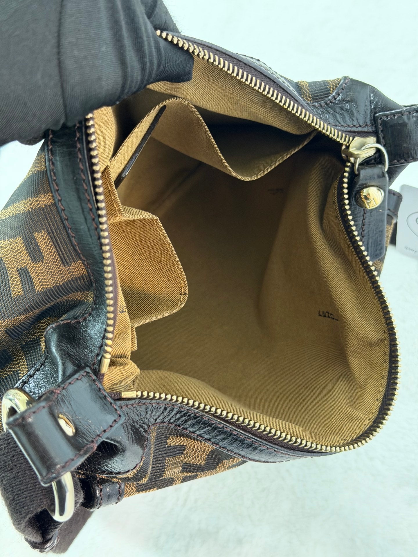 FENDI Zucca Hobo Shoulderbag