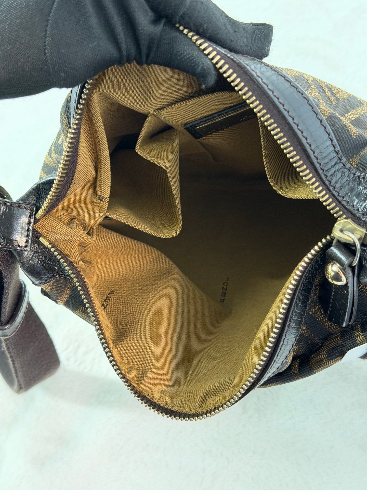 FENDI Zucca Hobo Shoulderbag