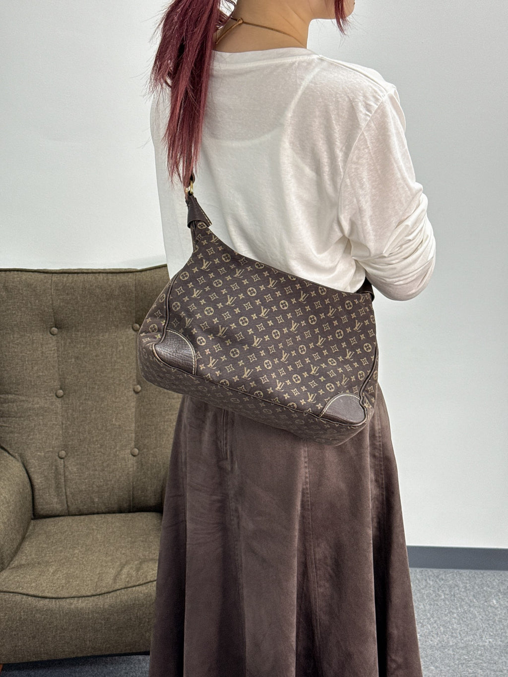 LOUIS VUITTON Monogram Shoulder Hobobag
