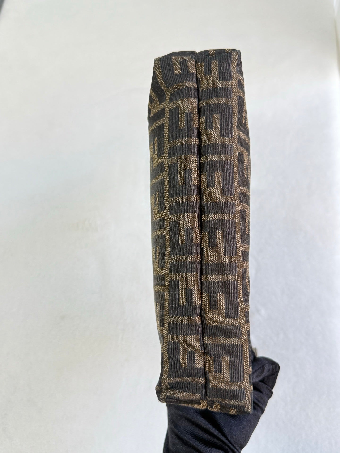 FENDI zucca v-shaped Hobobag