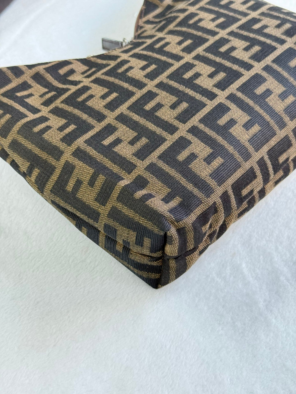 FENDI zucca v-shaped Hobobag
