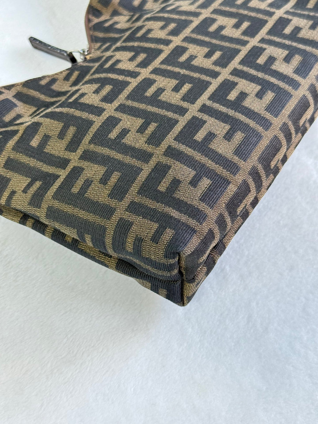 FENDI zucca v-shaped Hobobag