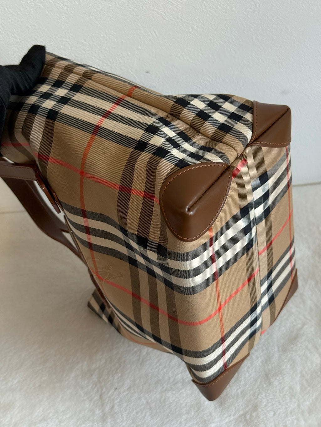 Burberry check pattern Handbag