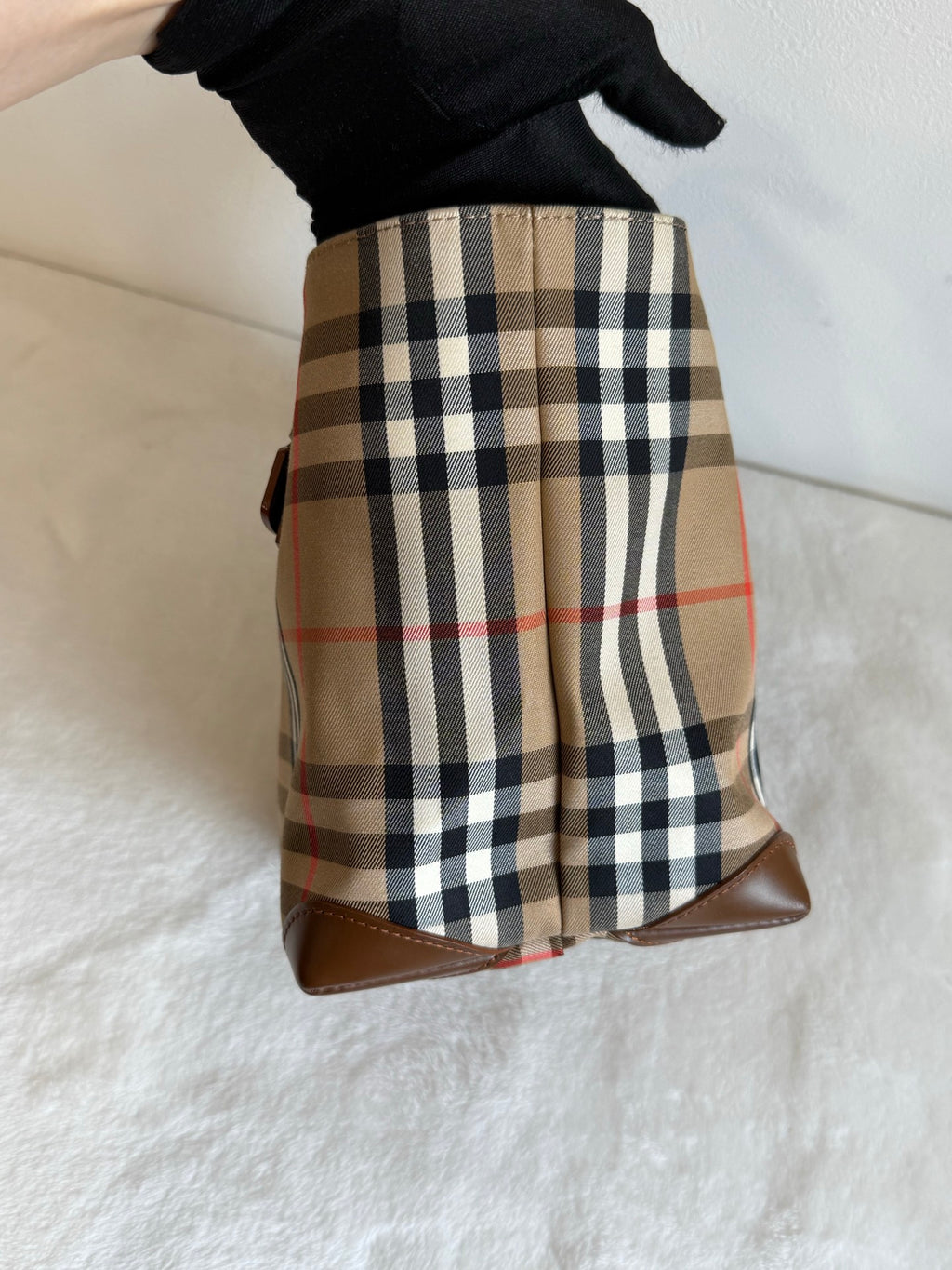 Burberry check pattern Handbag