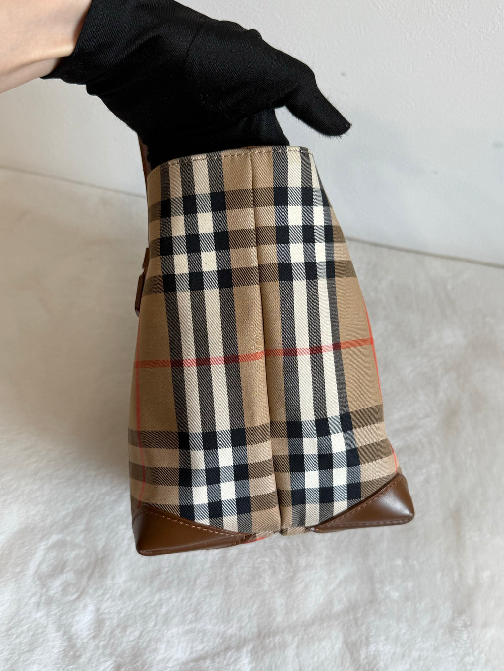 Burberry check pattern Handbag