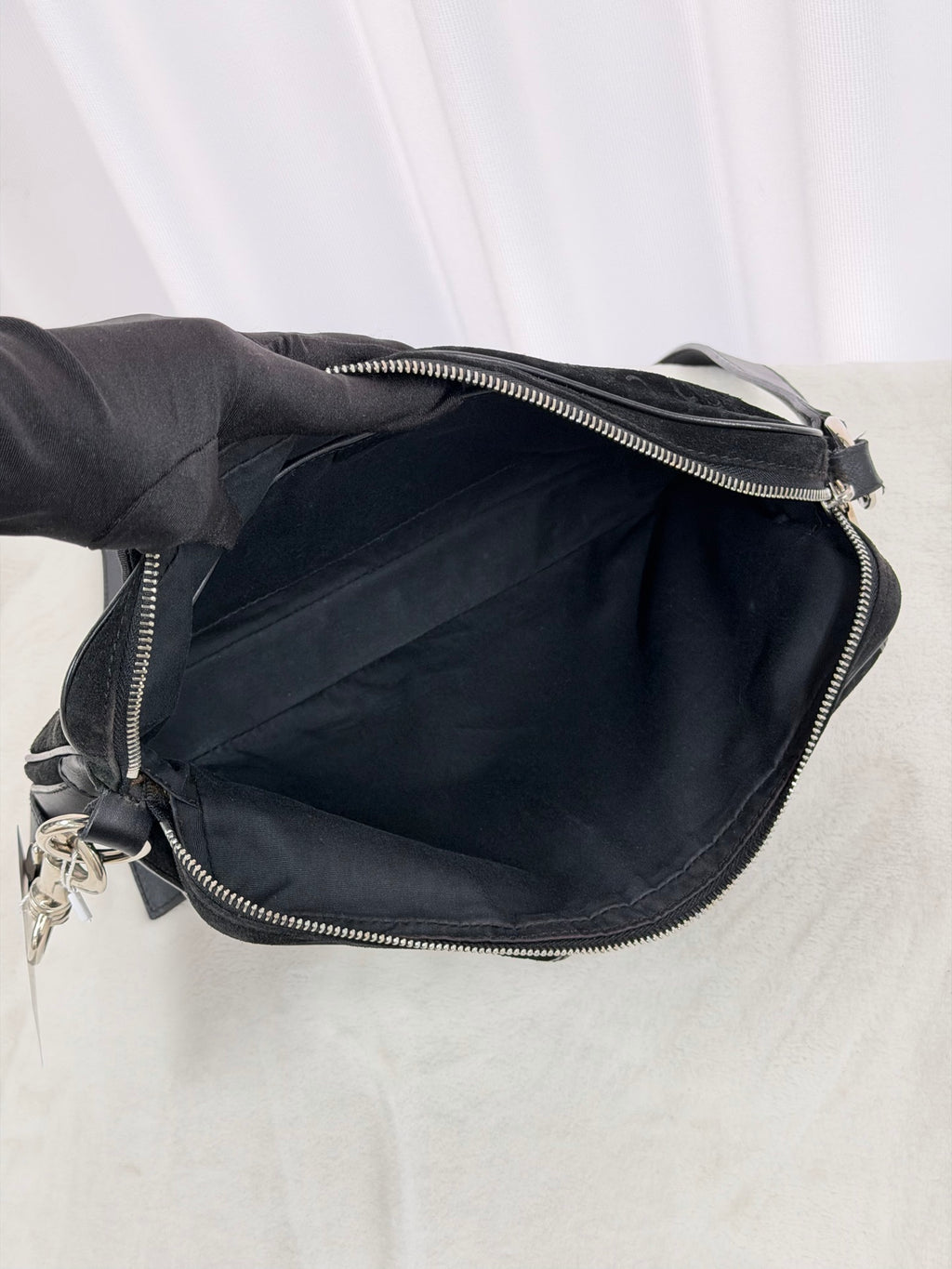 CELINE Macadam Suede Crossbody Shoulderbag