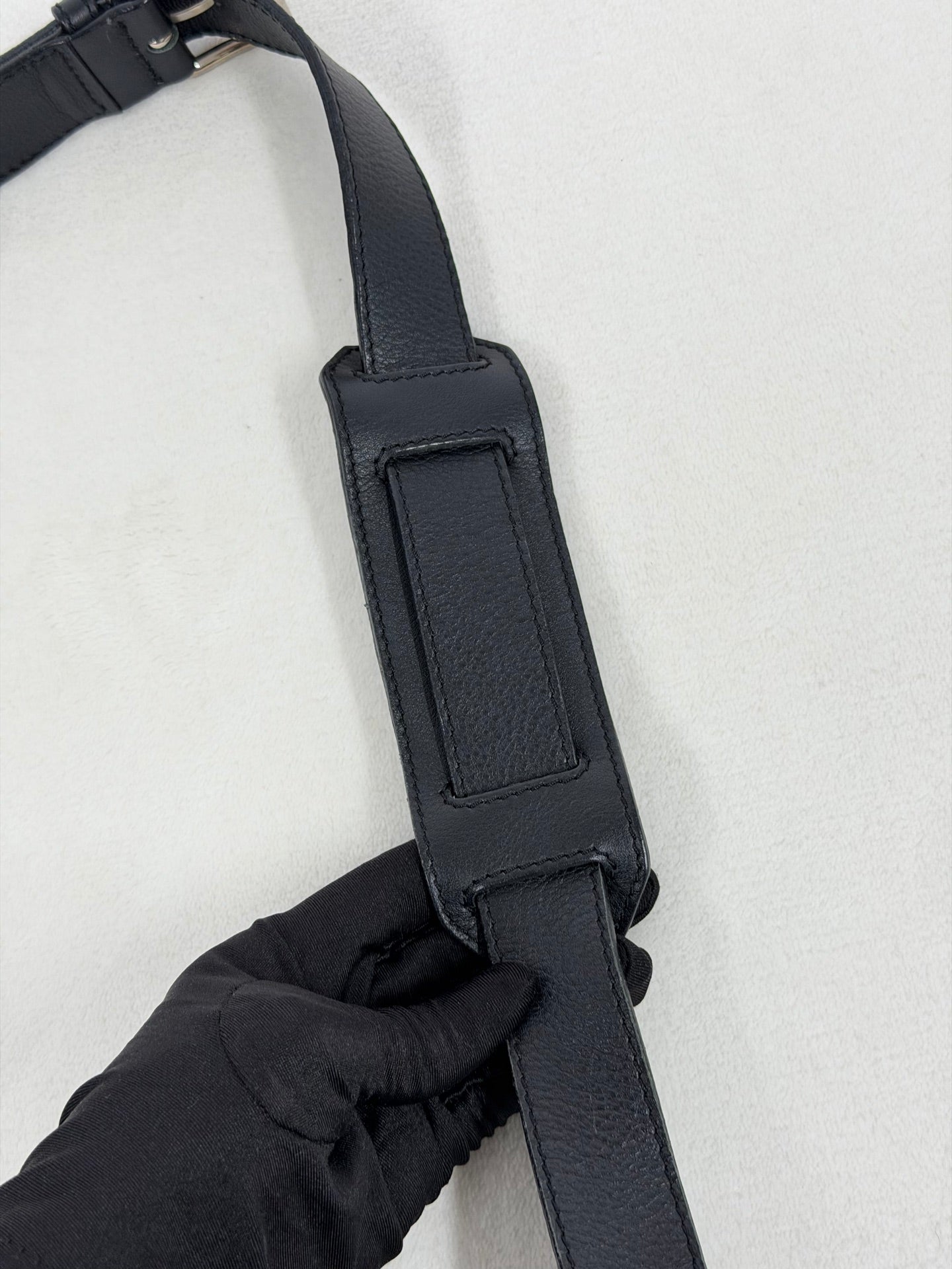 CELINE Macadam Suede Crossbody Shoulderbag