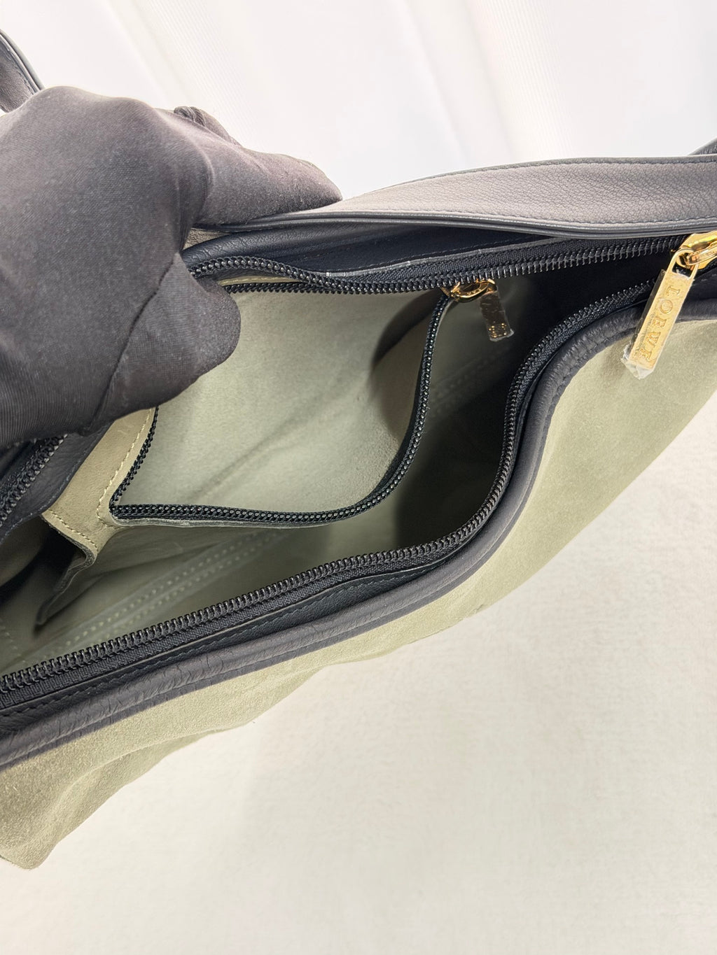 LOEWE Suede Shoulderbag