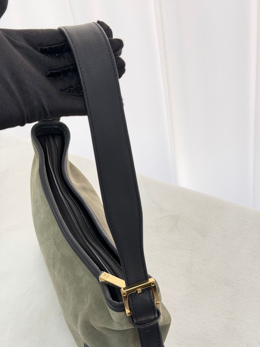 LOEWE Suede Shoulderbag