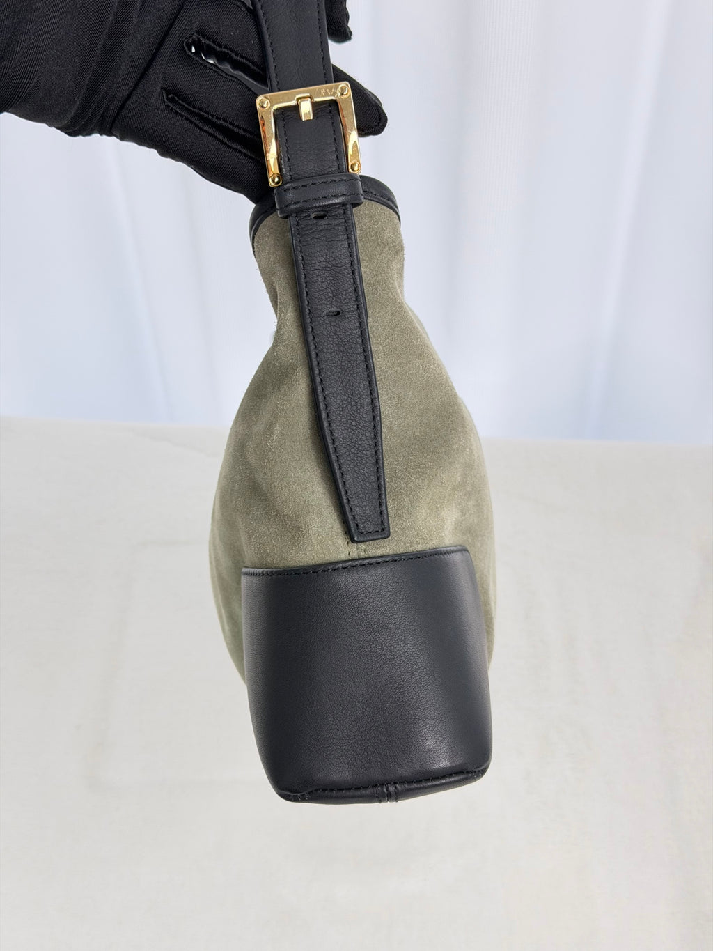 LOEWE Suede Shoulderbag