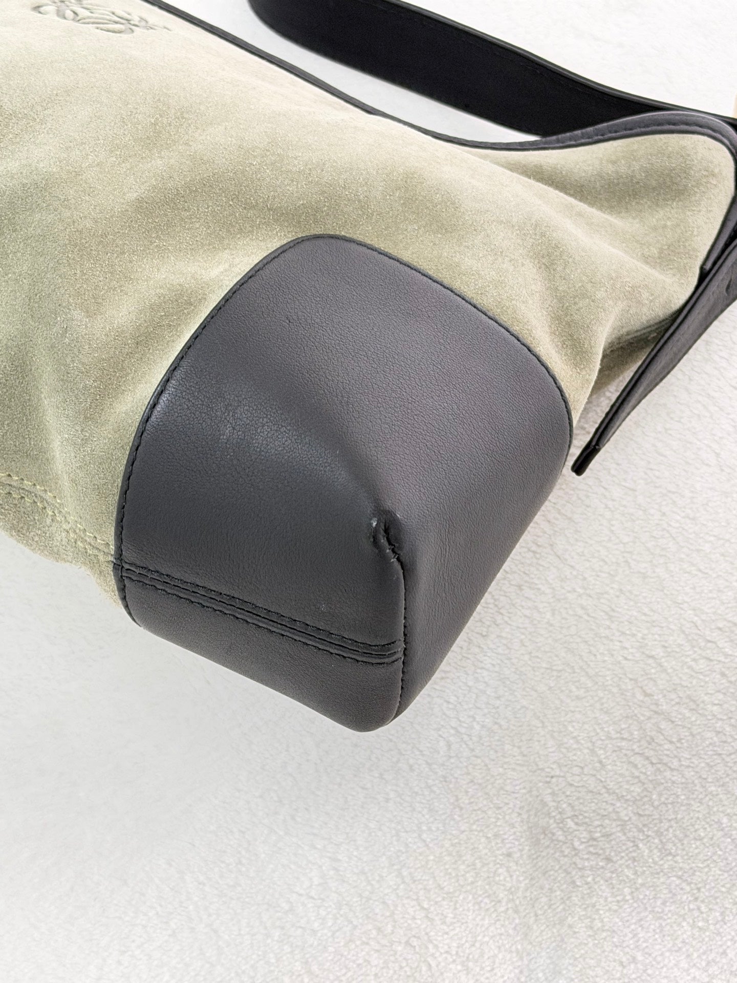 LOEWE Suede Shoulderbag