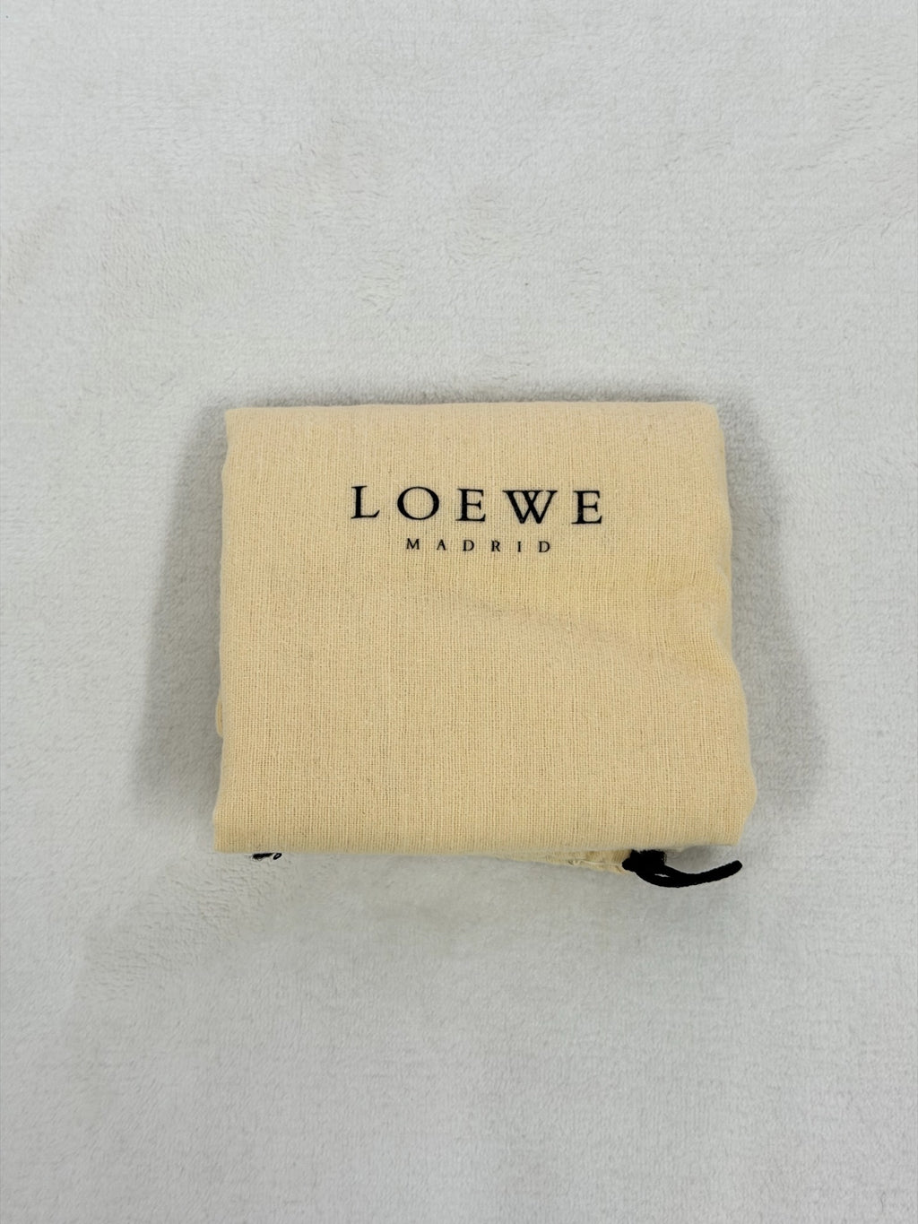 LOEWE Suede Black Shoulderbag