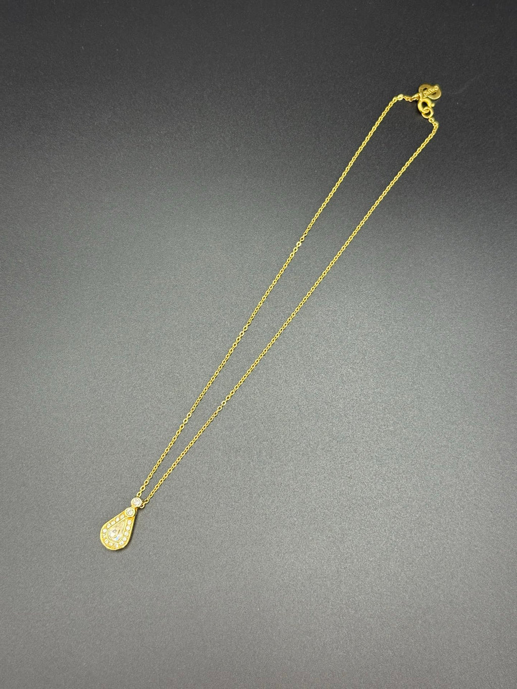 CHRISTIAN DIOR Rhinestone Vintage Necklace