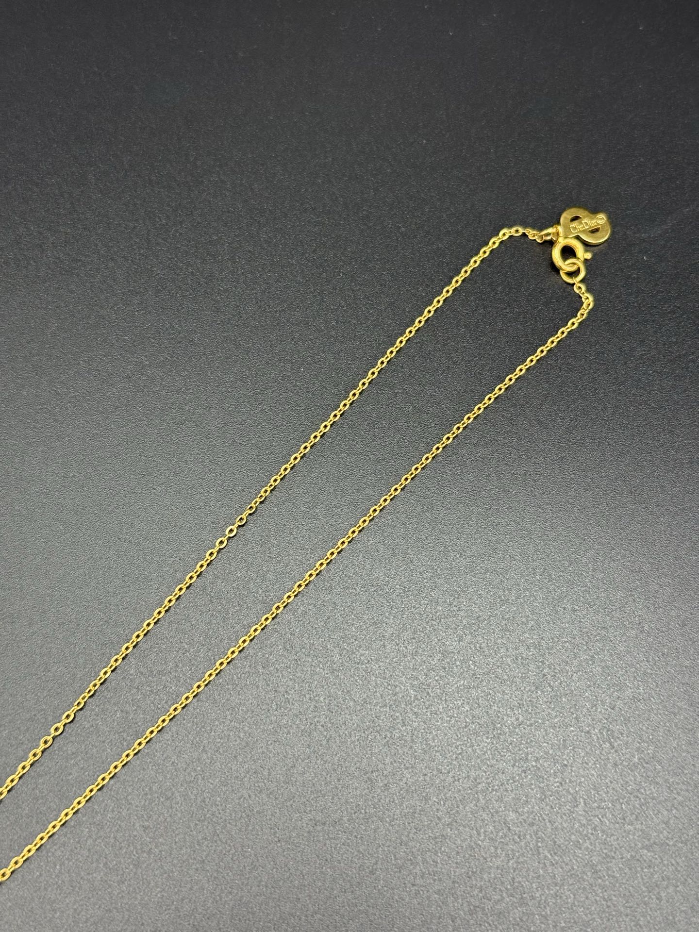 CHRISTIAN DIOR Rhinestone Vintage Necklace