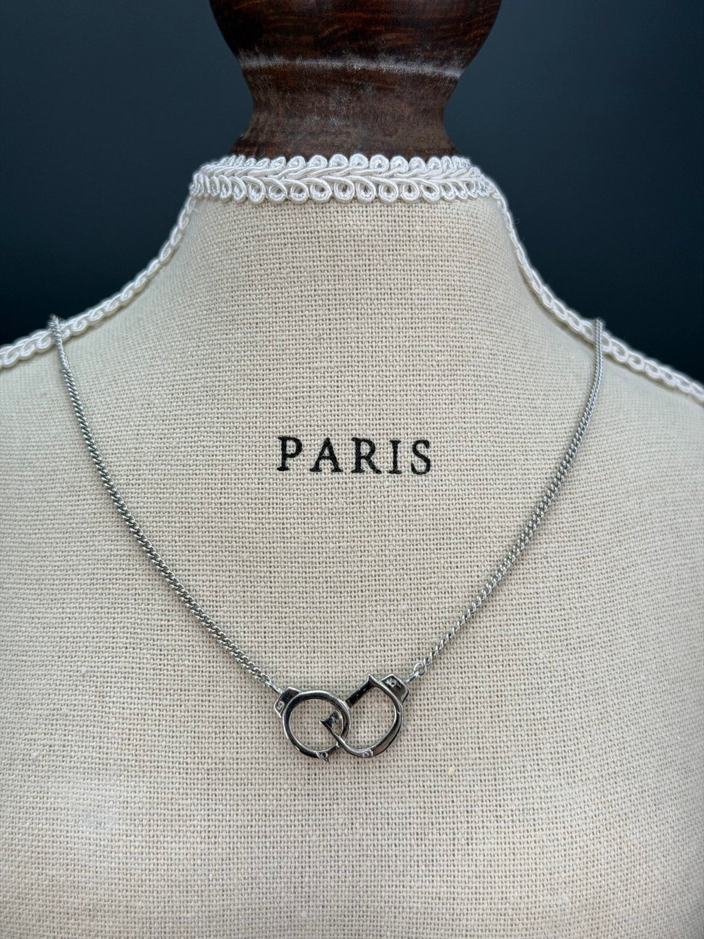 CHRISTIAN DIOR Rhinestone Necklace