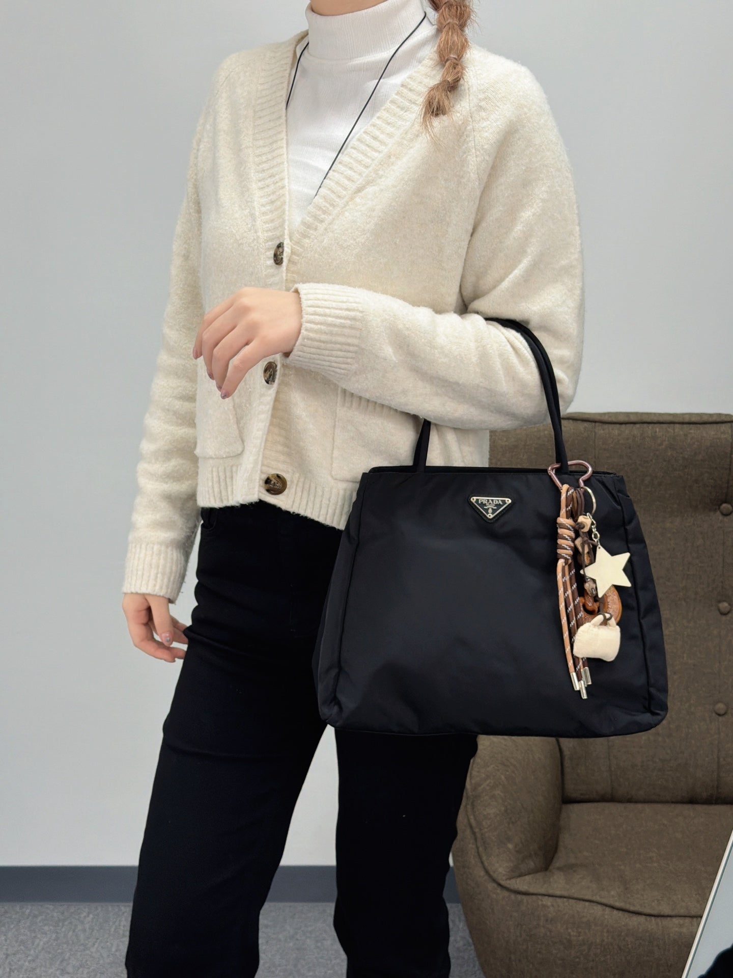 PRADA Parachute nylon handbag