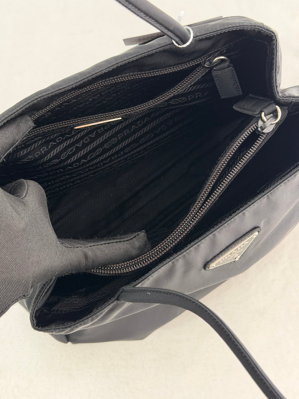 PRADA Parachute nylon handbag