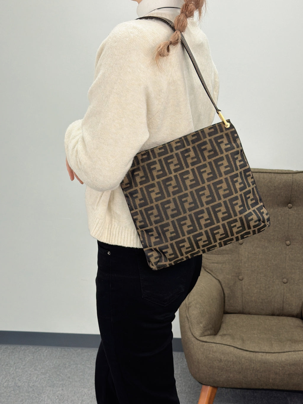 FENDI Zucca Totebag