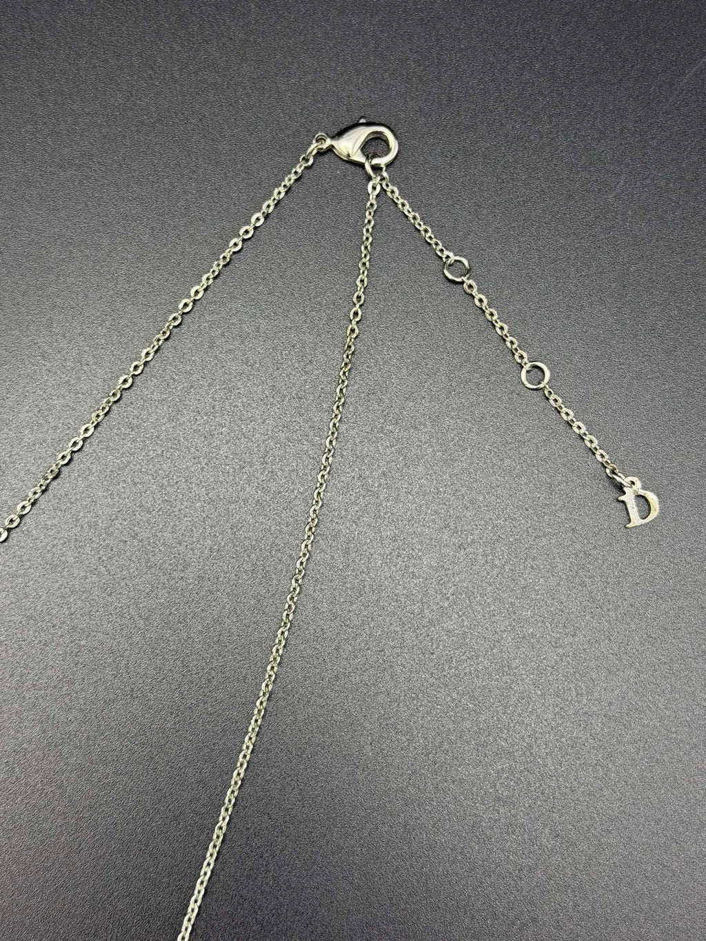DIOR Vintage  logo pattern Necklace