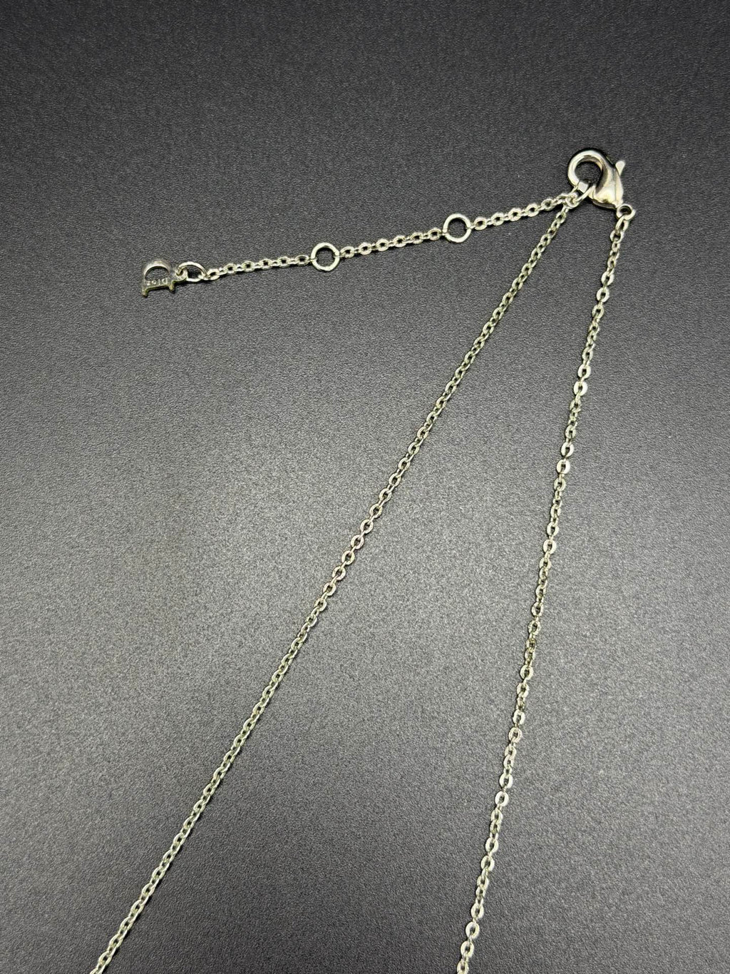 DIOR Vintage  logo pattern Necklace