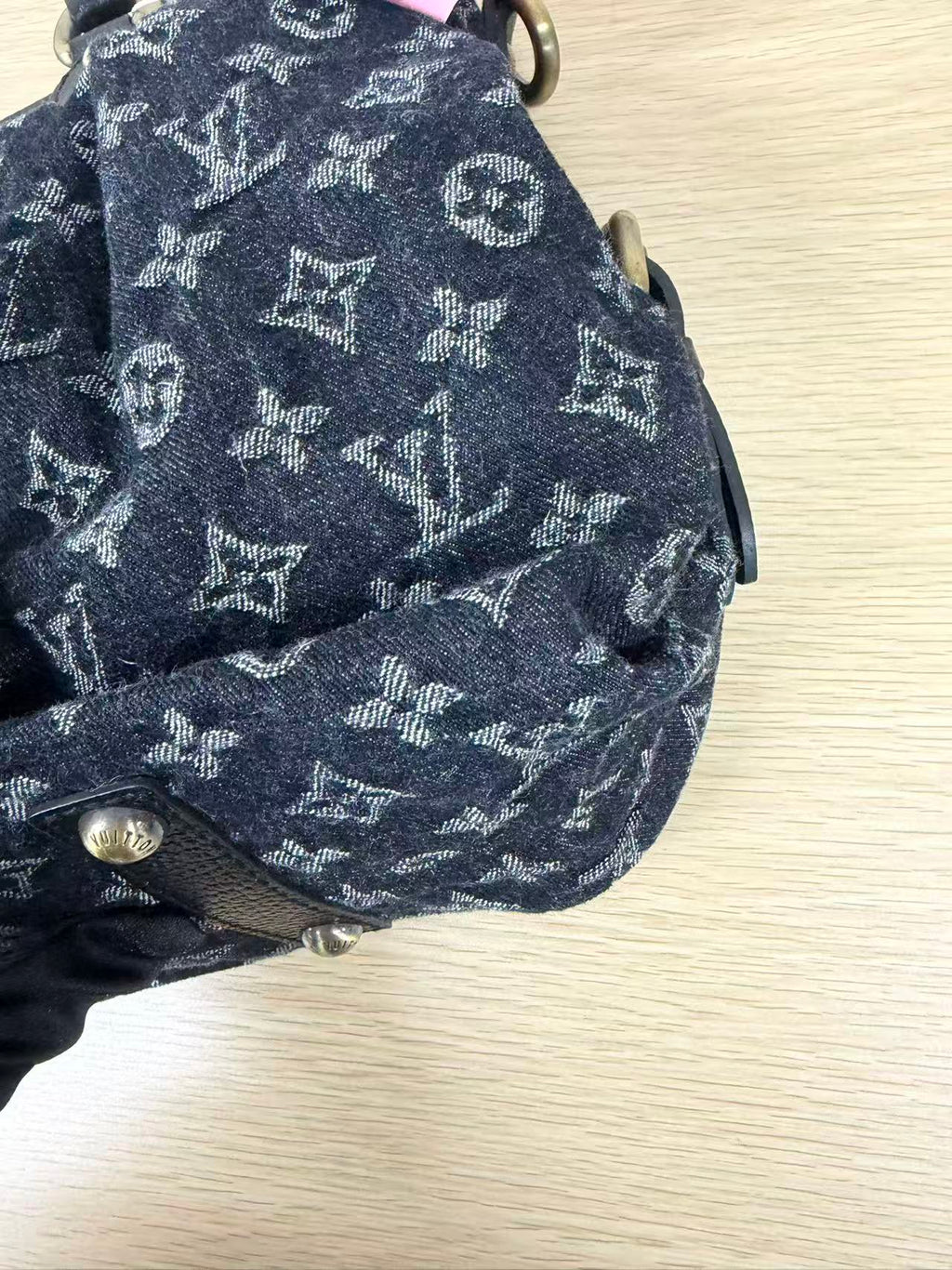 LOUIS VUITTON Denim Monogram Shoulderbag