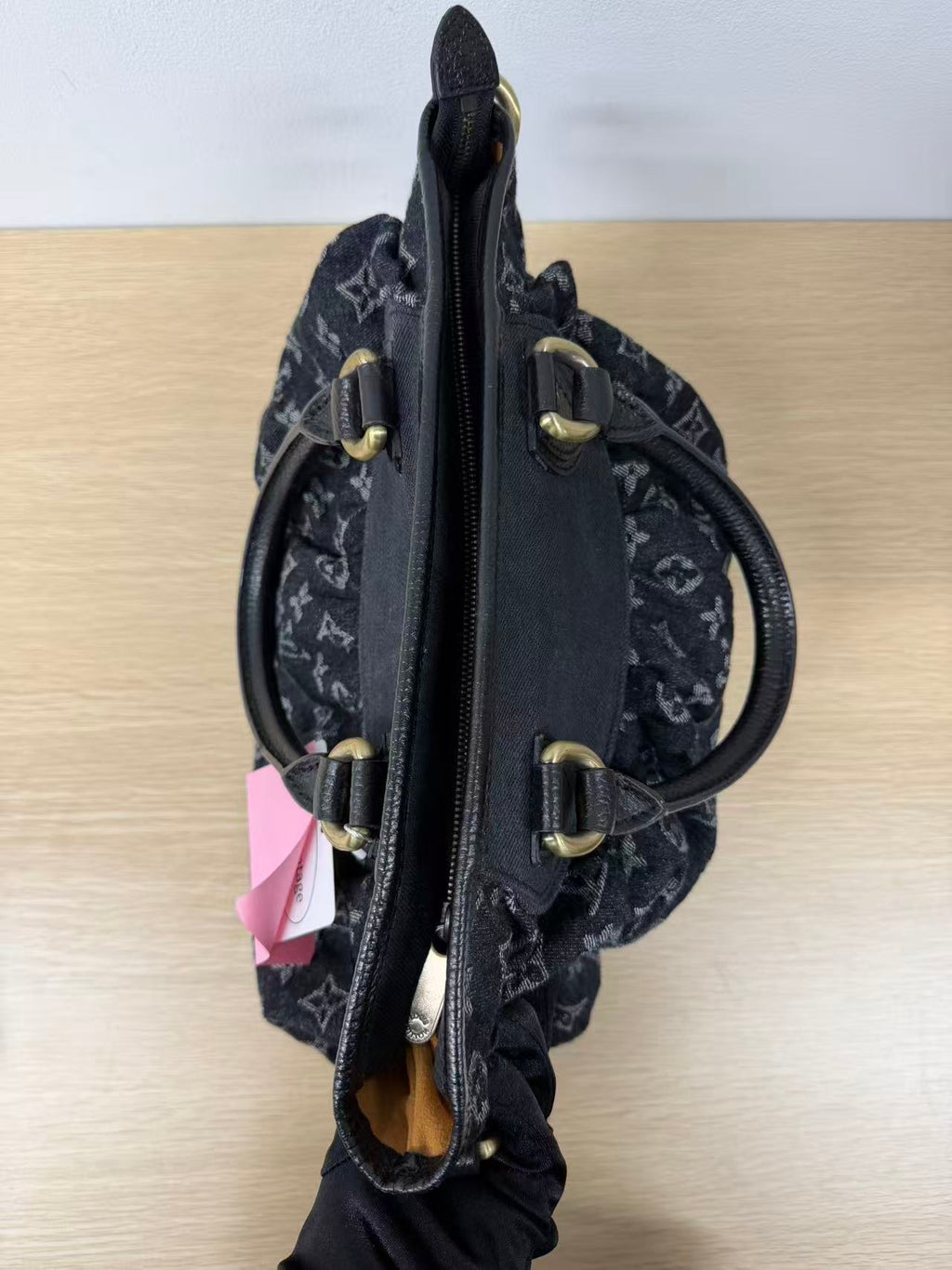 LOUIS VUITTON Denim Monogram Shoulderbag