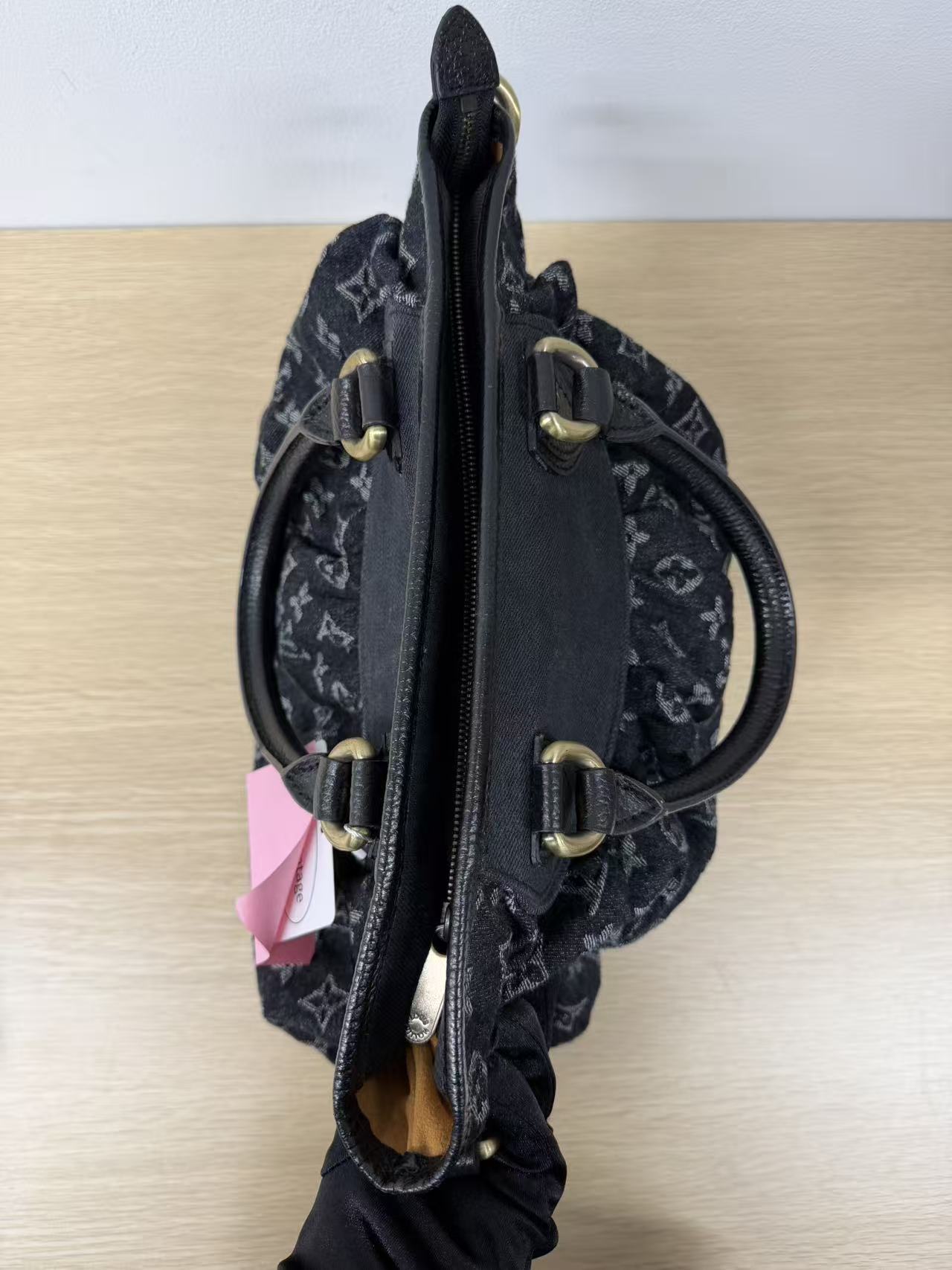 LOUIS VUITTON Denim Monogram Shoulderbag